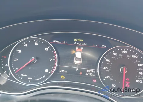 2018 Audi A6 3.0T Premium из США, поврежденный, VIN WAUG3BFC6JN044220